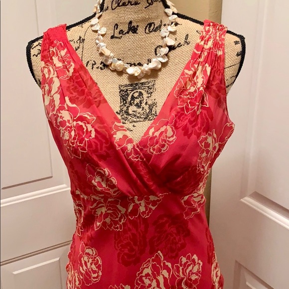 Vintage Ann Taylor Silk Dress - Picture 2 of 7